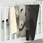Poodle Kings & Queens Royal Portrait Regal Throw Blanket | Premium Dog Prints | Tritan