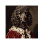 Poodle Kings & Queens vinyl sticker by Tritan, front