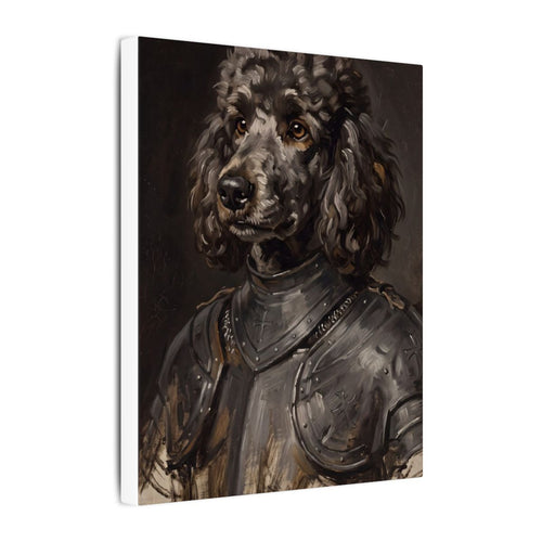 Gallery-wrapped canvas side profile showing the 0.75 inch depth