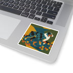 Australian Shepherd vinyl sticker by Tritan, on a laptop