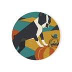 Boston Terrier Drink Coaster by Tritan, front studio view