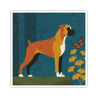 Boxer vinyl sticker by Tritan, front