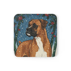 Boxer Drink Coaster by Tritan, angled detail view