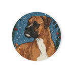 Boxer Drink Coaster by Tritan, front studio view