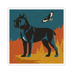 Cane Corso vinyl sticker by Tritan, front