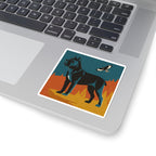 Cane Corso vinyl sticker by Tritan, on a laptop