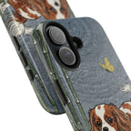Cavalier King Charles Spaniel tough phone case by Tritan, close-up