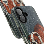 English Bulldog tough phone case by Tritan, close-up