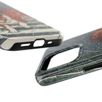 English Bulldog tough phone case by Tritan, side