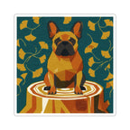 French Bulldog vinyl sticker by Tritan, front