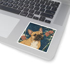 French Bulldog vinyl sticker by Tritan, on a laptop