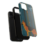 German Shepherd tough phone case by Tritan, two-piece layers
