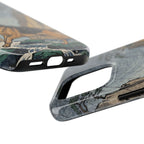 German Shepherd tough phone case by Tritan, side