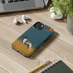 German Shorthaired Pointer tough phone case by Tritan, on a desk