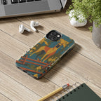 Great Dane tough phone case by Tritan, on a desk