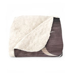 Great Dane sherpa blanket by Tritan, folded