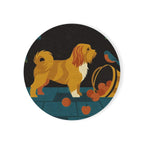 Havanese Drink Coaster by Tritan, front studio view