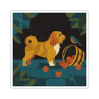 Havanese vinyl sticker by Tritan, front