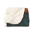 Havanese sherpa blanket by Tritan, folded