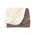 Labrador Retriever sherpa blanket by Tritan, folded