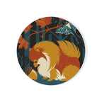 Pomeranian Drink Coaster by Tritan, front studio view