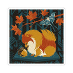 Pomeranian vinyl sticker by Tritan, front