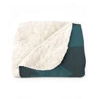 Pomeranian sherpa blanket by Tritan, folded