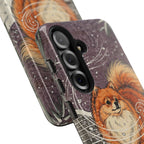 Pomeranian tough phone case by Tritan, close-up