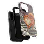 Pomeranian tough phone case by Tritan, two-piece layers