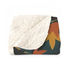 Poodle sherpa blanket by Tritan, folded