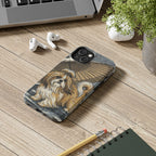 Shih Tzu tough phone case by Tritan, on a desk