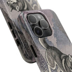 Siberian Husky tough phone case by Tritan, close-up