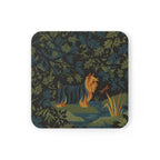 Yorkshire Terrier Drink Coaster by Tritan, angled detail view
