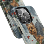 Yorkshire Terrier tough phone case by Tritan, close-up