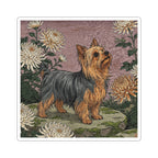 Yorkshire Terrier vinyl sticker by Tritan, front