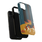 Beagle tough phone case by Tritan, two-piece layers