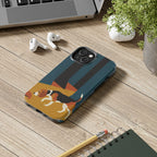 Beagle tough phone case by Tritan, on a desk