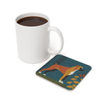 Boxer Drink Coaster by Tritan, size and detail view