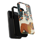 English Bulldog tough phone case by Tritan, two-piece layers
