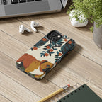 English Bulldog tough phone case by Tritan, on a desk