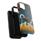 Siberian Husky tough phone case by Tritan, two-piece layers