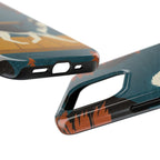 Siberian Husky tough phone case by Tritan, side