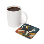 Siberian Husky Drink Coaster by Tritan, size and detail view