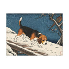 Beagle canvas print by Tritan, front