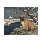 French Bulldog canvas print by Tritan, front