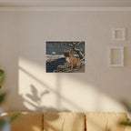 French Bulldog canvas print by Tritan, sofa wall