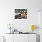 French Bulldog canvas print by Tritan, desk wall