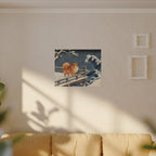 Pomeranian canvas print by Tritan, sofa wall