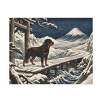Rottweiler canvas print by Tritan, front