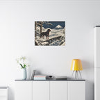 Rottweiler canvas print by Tritan, desk wall